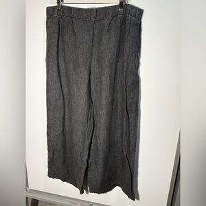 Eileen Fisher Gray Wide Leg Pants